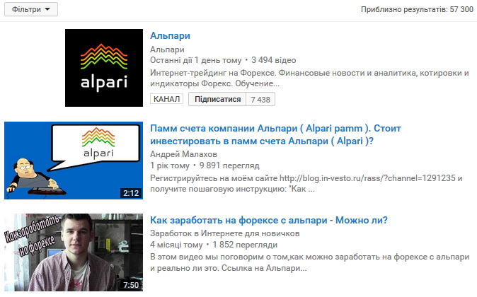 Alpari forex broker