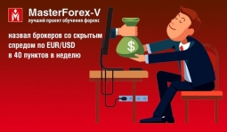 Masterforex-V назвал брокеров с большим скрытым спредом