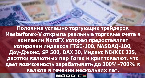 Брокер Nordfx для торговли на курсах валют на рынке форекс