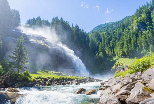 Водопады Криммлер, Австрия