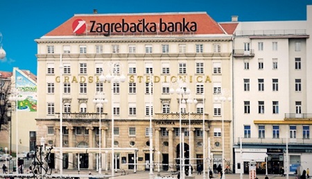 Zagrebacka banka, Хорватия.