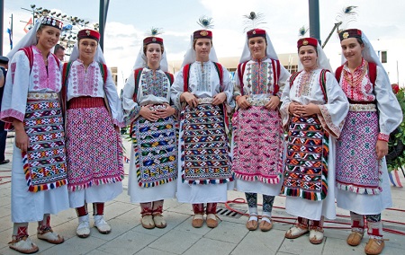 Национальная хорватская одежда.