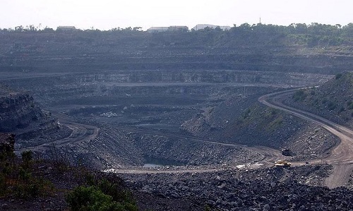 Добыча угля в Индии.