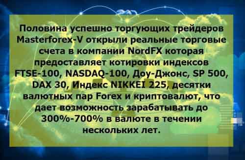 Masterforex-V о NordFX