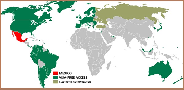 Визовая политика Мексики