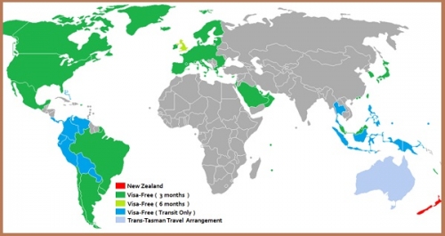 Визовая политика Новой Зеландии