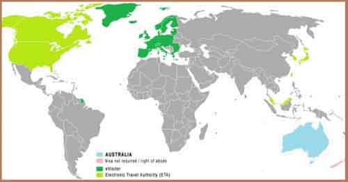 Визовая политика Австралии.