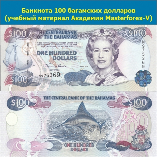 Купюра 100 долларов