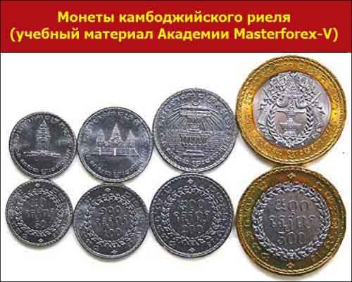 Монеты камбоджийского риеля Монеты камбоджийского риеля