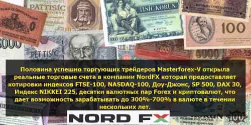 Брокер Nordfx для торговли на курсах валют на рынке форекс