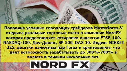 Брокер Nordfx для торговли на курсах валют на рынке форекс