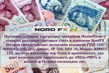 Брокер Nordfx для торговли на курсах валют на рынке форекс