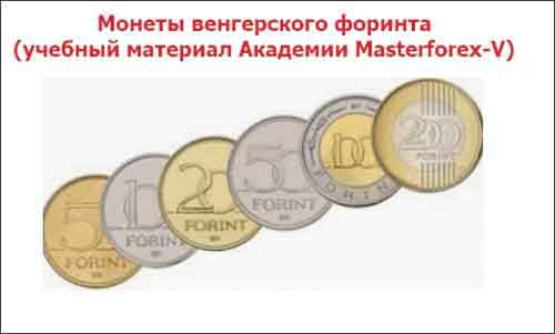 Монеты венгерского форинта Монеты венгерского форинта