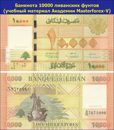 Купюра в 10000 фунтов