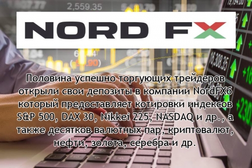 Брокер Nordfx для торговли на курсах валют на рынке форекс