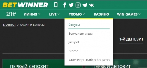 Бонусный код букмекерской конторы BetWinner