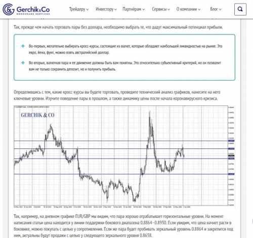 Комментарии Masterforex-V о публичных "рекомендация по кросс-курсам" от Герчика