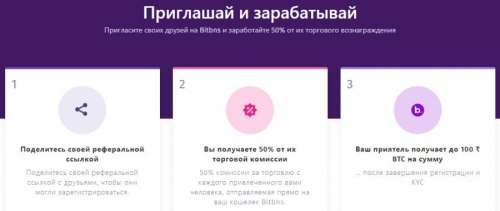 Реферальная программа криптобиржи Bitbns