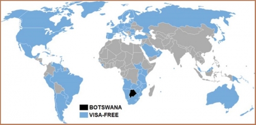 Визовый режим Ботсваны