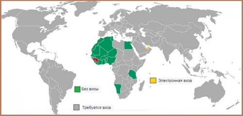 Визовый режим Гвинеи