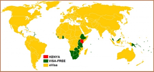 Визовый режим Кении