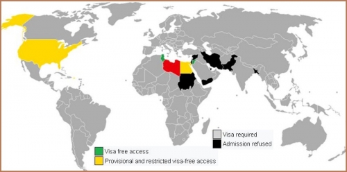 Визовый режим Ливии