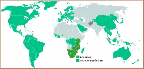 Визовый режим Малави