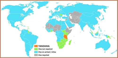 Визовый режим Танзании
