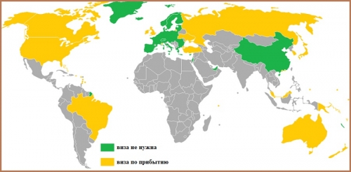 Визовый режим Тонга Визовый режим Тонга