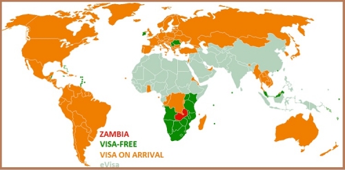 Визовый режим Замбии