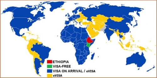 Визовый режим Эфиопии