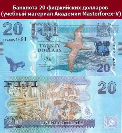 Купюра в 20 долларов