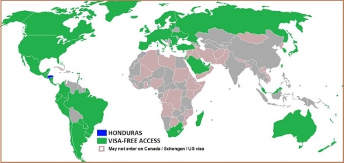 Визовый режим Гондураса