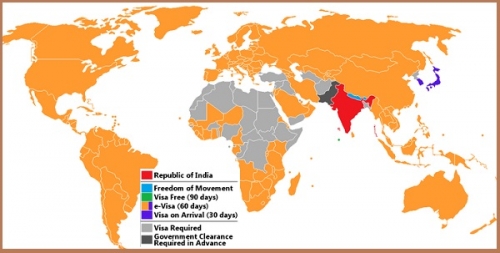 Визовая политика Индии
