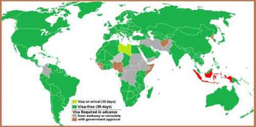 Визовая политика Индонезии