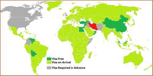 Визовая политика Ирана