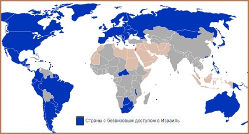 Визовая политика Израиля