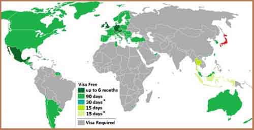 Визовая политика Японии