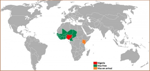 Визовый режим Нигерии