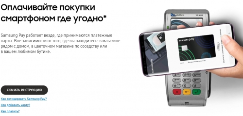 Как пользоваться Samsung Pay