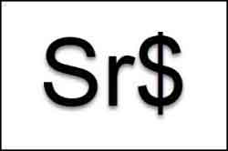 Символ, знак суринамского доллара