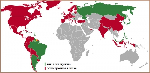 Визовый режим Суринама