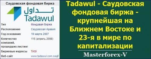 Саудовская фондовая биржа (Tadawul)