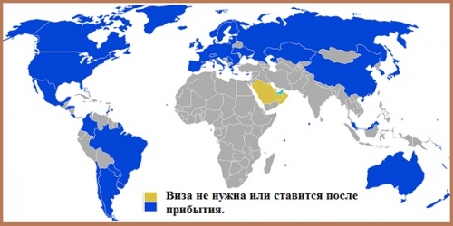 Визовая политика ОАЭ