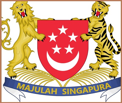 Герб Сингапура.
