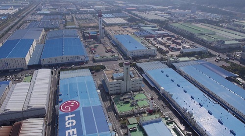 Производственные мощности компании LG, Южная Корея