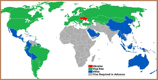 Визовая политика Украины.